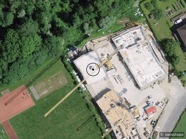 Aerial view of the location – Hauptstrasse 141, 3286 Muntelier