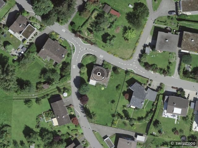 Luftbild Wiesenstrasse 12, Wittenbach