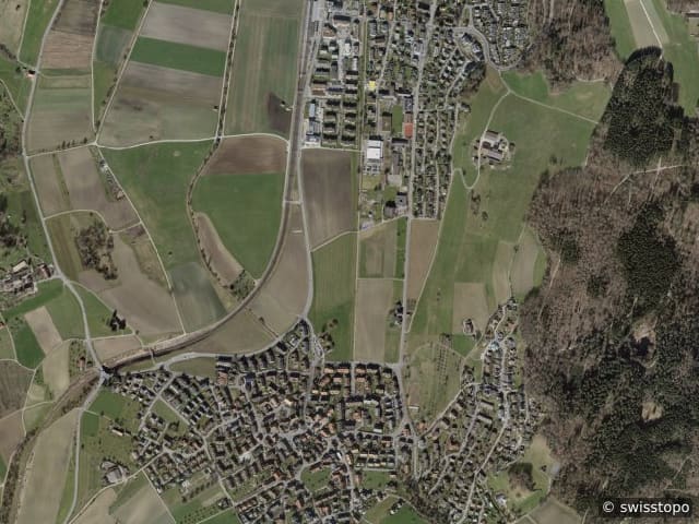 Luftbild Bonstetten