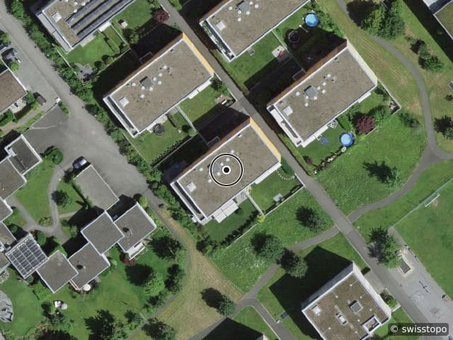 Vista aerea della posizione – Haselwart 14, 6210 Sursee