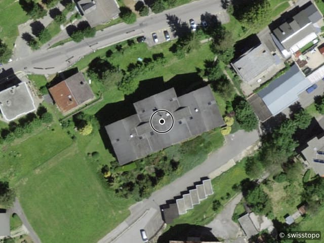 Luftbild Avenue Rollier 31, Leysin