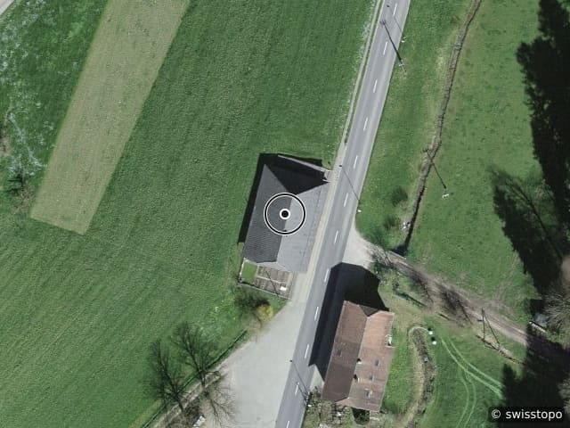 Luftbild Hauptstrasse 23, Oeschenbach