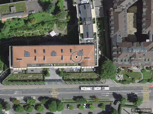 Luftbild Haldenstrasse 57, Luzern