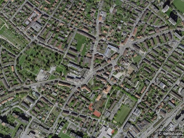 Luftbild der Lage – 3018 Bern