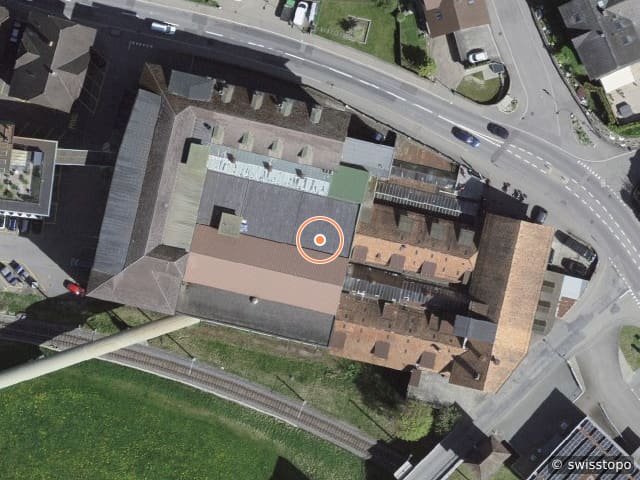 Luftbild Rohrstrasse 56, Biglen