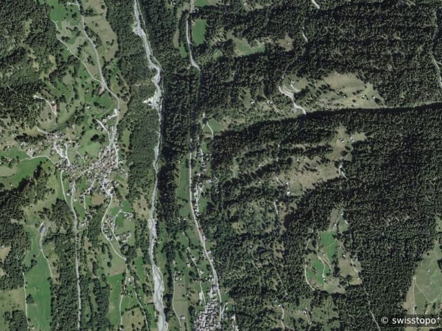 Luftbild Grimentz