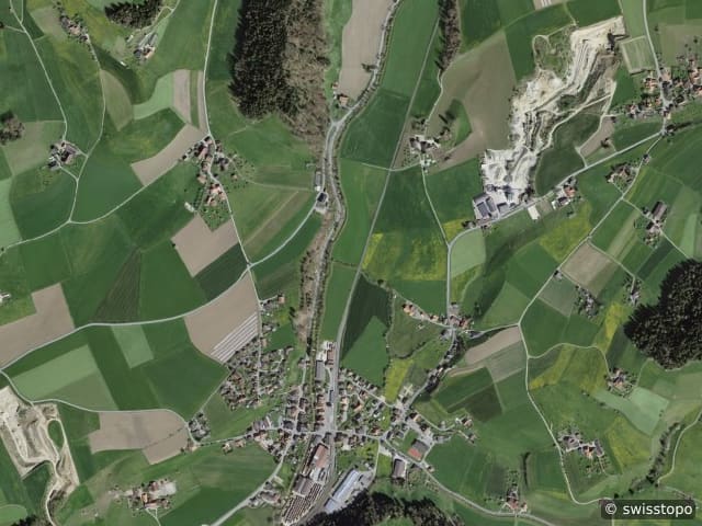 Luftbild Grünenmatt