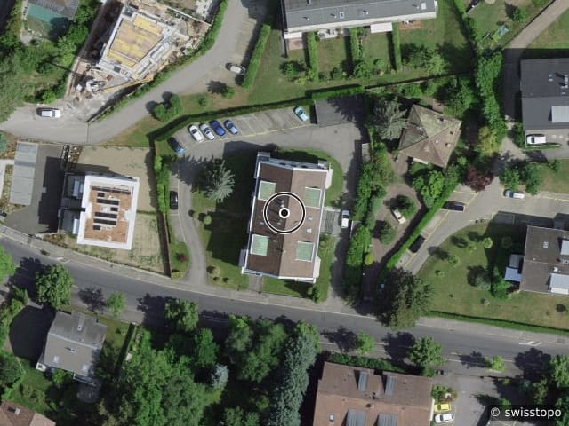 Luftbild Boulevard Henri-Plumhof 28, Vevey