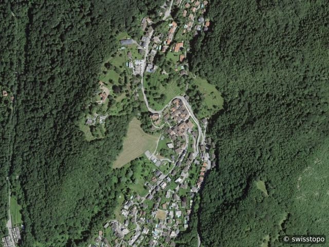 Luftbild Via 1, Carabbia