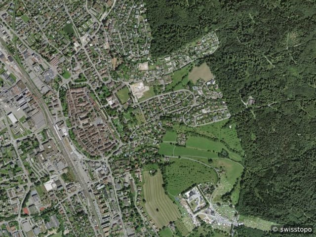Luftbild Gunzwil