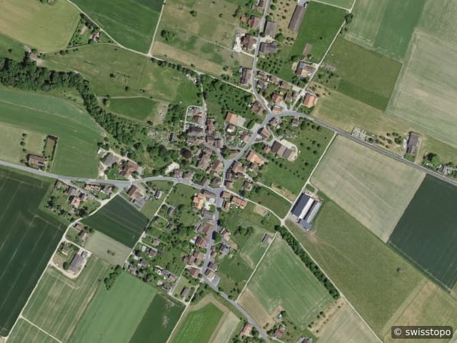 Luftbild Chavornay
