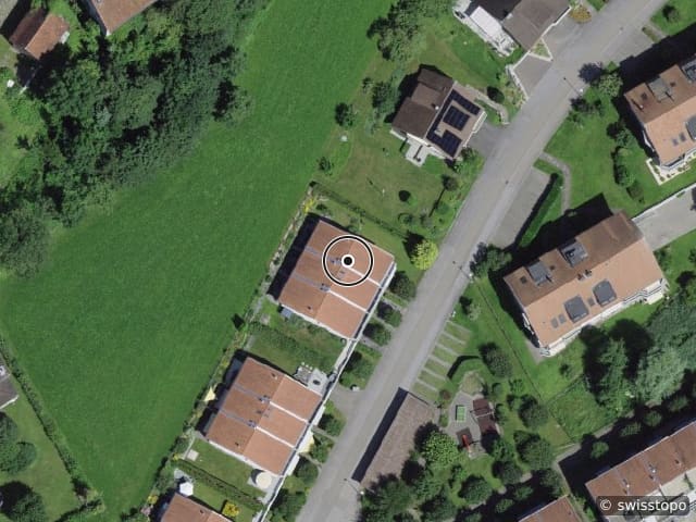 Luftbild Schlosshaldenstrasse 18, Wittenbach