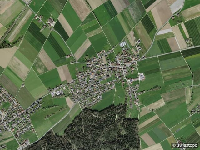 Luftbild Büetigen
