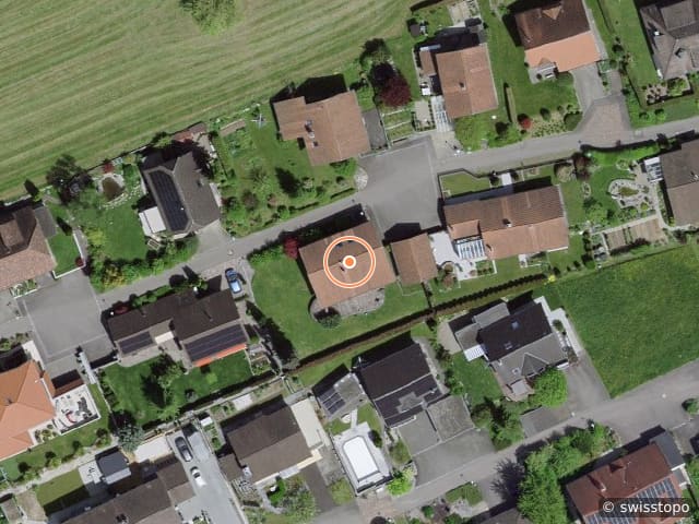 Luftbild Kirchweg 22, Hägendorf