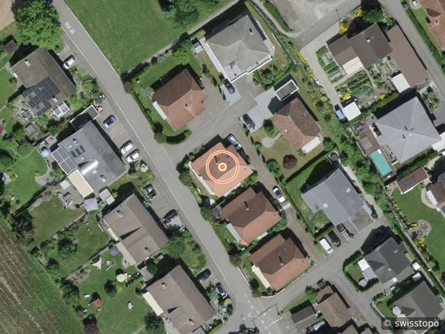 Luftbild Oberzelgstrasse 38A, Villmergen