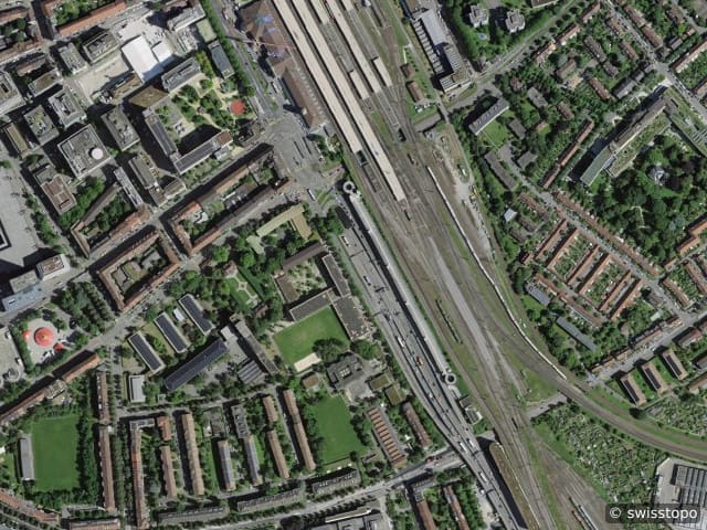 Luftbild Basel