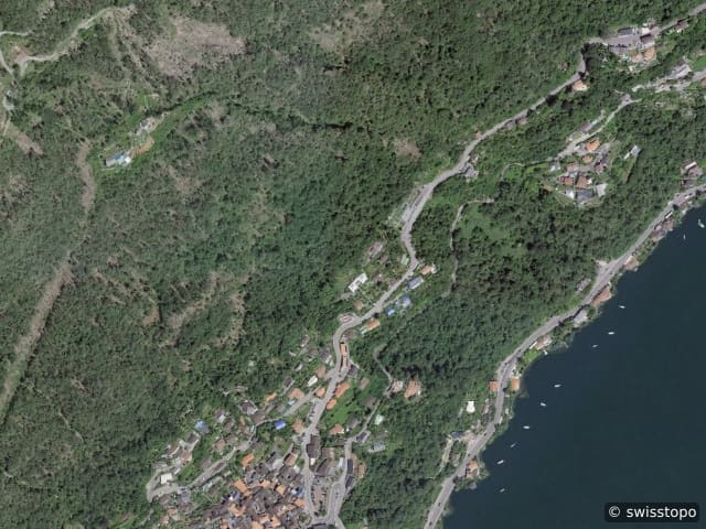 Luftbild via Livurico 16, Ronco sopra Ascona
