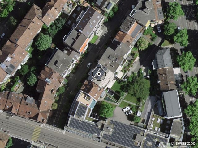 Luftbild Friedrichstrasse 12, zentral