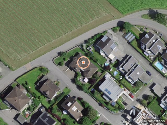 Luftbild Chäsirain 1, Schenkon