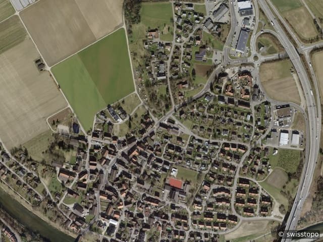 Luftbild Kleinandelfingen