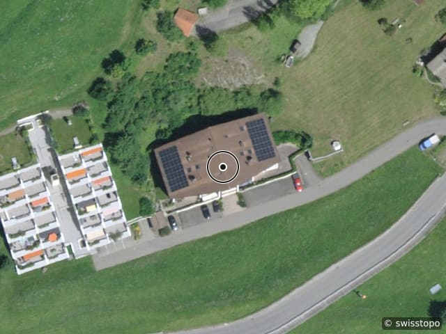 Luftbild der Lage – Städelistrasse 3, 7314 Valens