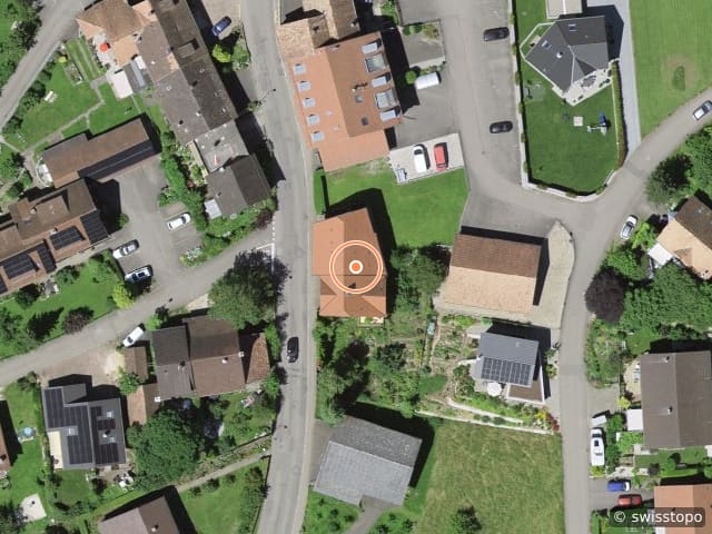 Luftbild Hauptstrasse 8, Gempen