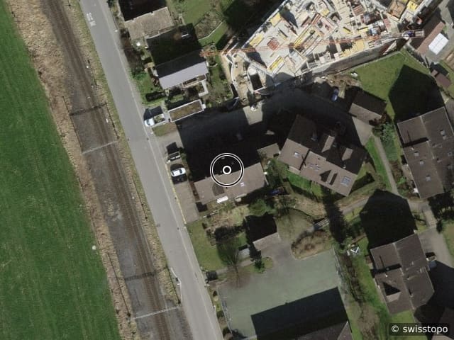 Luftbild Untere Bahnhofstrasse 28, Mettmenstetten