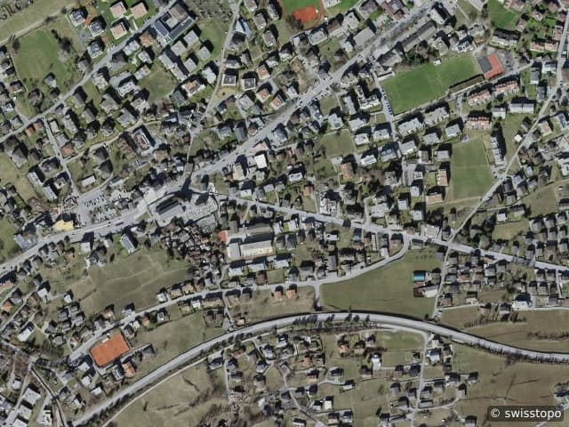 Luftbild Glis