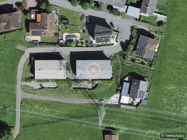 Luftbild Egglisbodenstrasse 21, Quarten