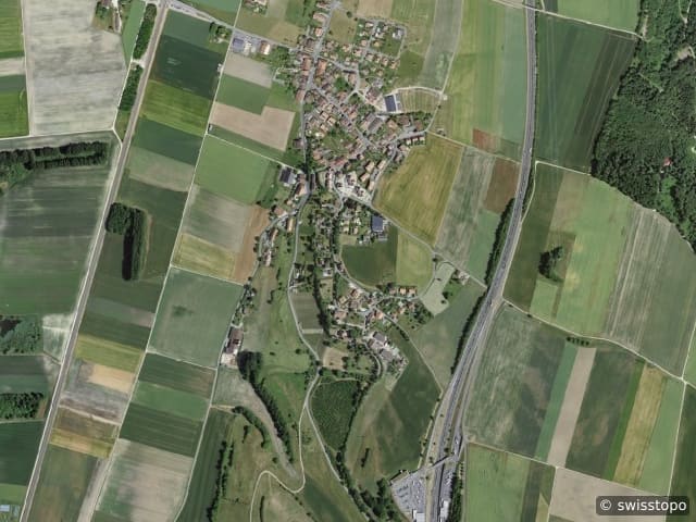 Luftbild Bavois