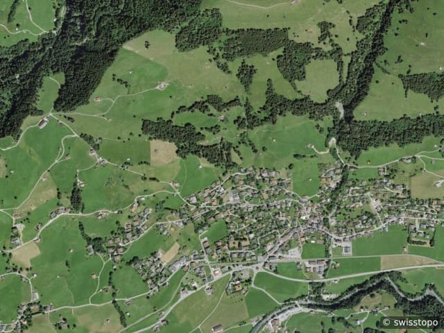 Luftbild Rougemont