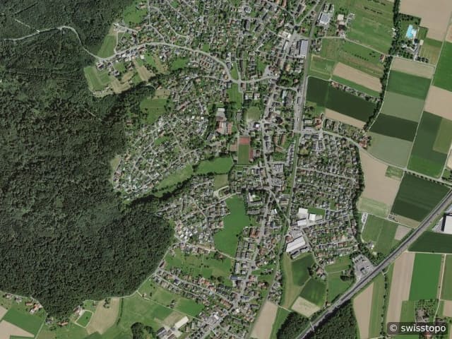 Luftbild Kölliken