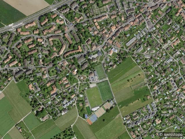 Luftbild Bernex