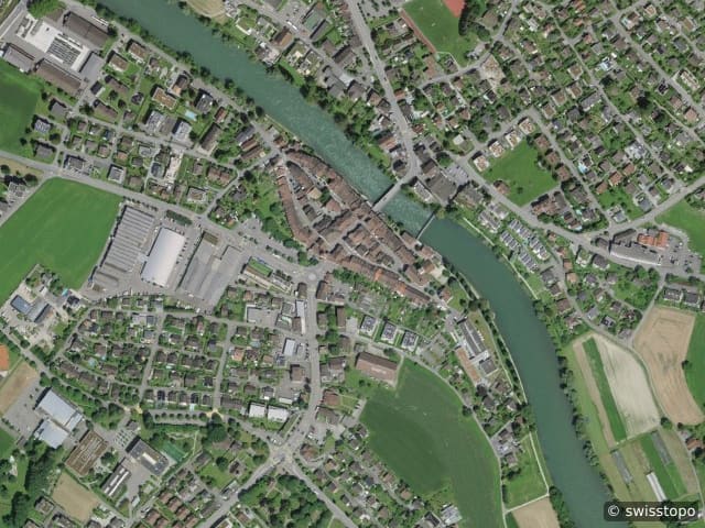 Luftbild Mellingen