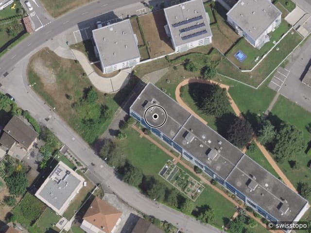 Luftbild der Lage – Via Fornasette 3A, 6833 Vacallo