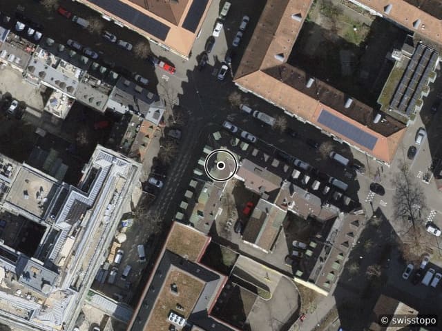 Luftbild Schreinerstrasse 44, Zürich