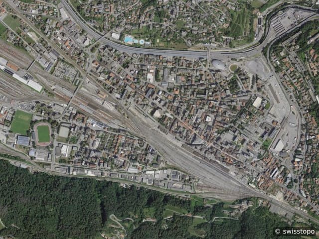 Luftbild Chiasso