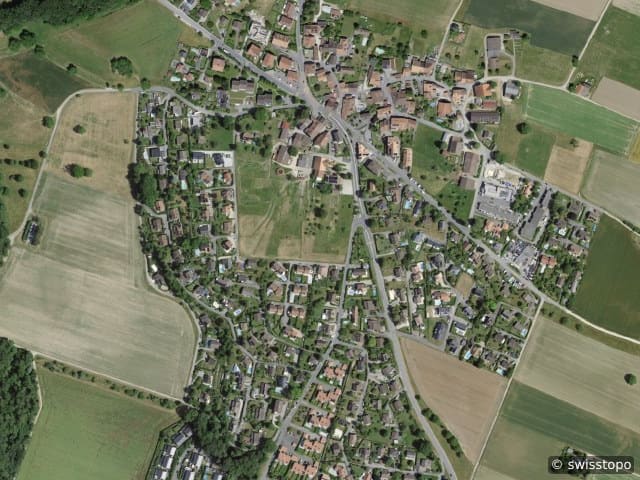 Luftbild Penthaz