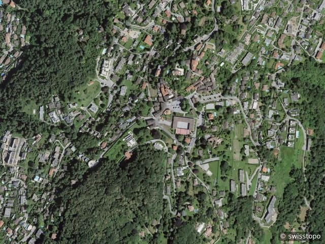 Luftbild Via 1, Montagnola