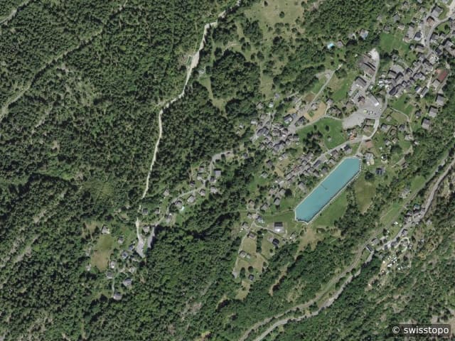 Luftbild Les Marécottes