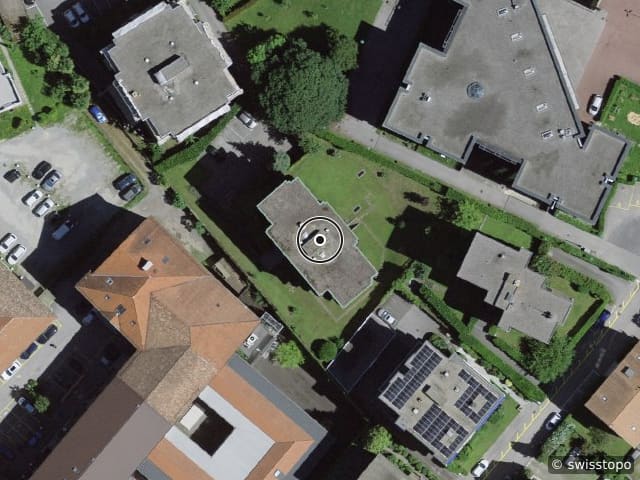 Luftbild Via al Ponte 8, Lugano