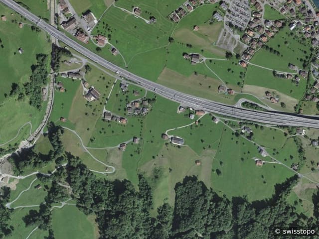Luftbild Beckenried