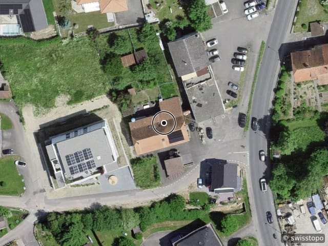 Luftbild Vers le Pont 2, Courgevaux