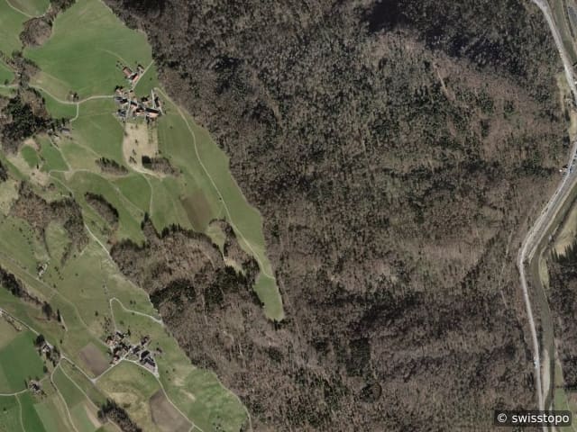 Aerial view of the location – Horgen