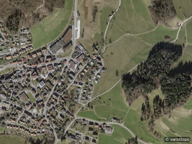 Luftbild Bäretswil