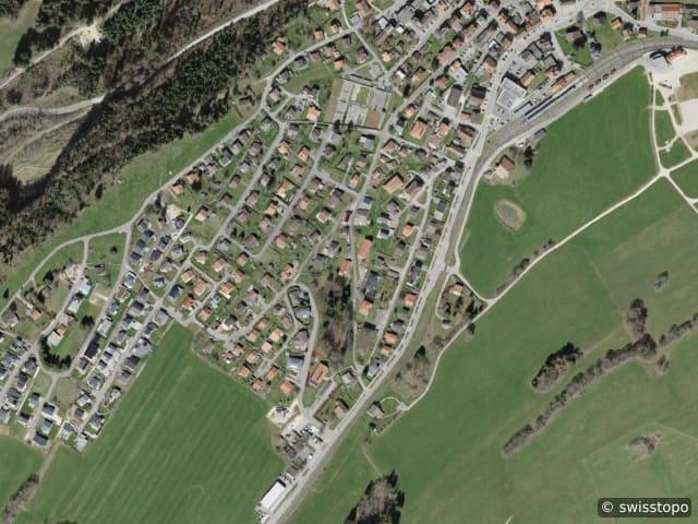 Luftbild Le Noirmont