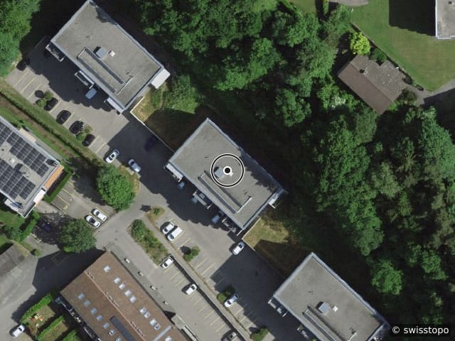 Luftbild Faubourg Philippe-Suchard 18B, Boudry