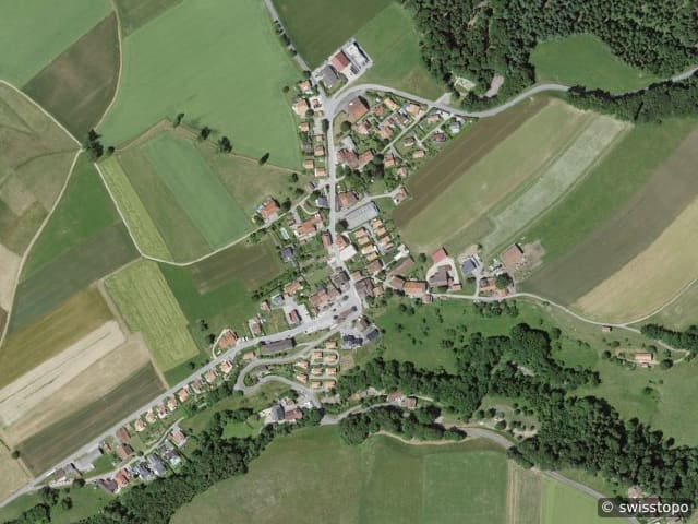 Vista aerea della posizione – 1189 Saubraz