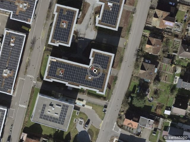 Luftbild Gussstrasse 15, Bülach