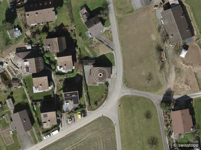 Luftbild Bergstrasse 21, Schneisingen